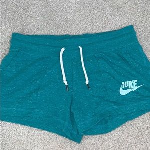 Turquoise Comfy Nike Shorts